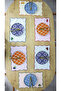 Juvi Orange Embroidery Detailed American Service 30X45 cm - Orange Stylish Design - 2