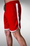 Men's Red Basketball Football Shorts Athletic Fitness Sport Workout Running Sportswear Bermuda - 6