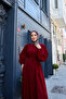Balloon Sleeve Elastic Standard Dress - 2
