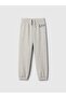 Baby Boy Gray Relaxed Logo Pull-On Jogger Sweatpants