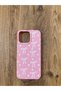 iPhone 14 Pro Max Silicon Phone Case Cover with Ribbon/Bow Print Inside, Velvet Inside