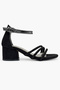 Children's Heeled Shoes with Stones Girls' Heeled Shoes Evening Dress