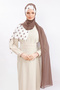 Honey Bee Practical Shawl - Mink