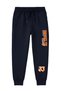 5-Piece Printed Detailed Double Pocket Boys Jogger Sweatpants - 3