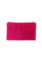 Sequin Sequined Fuchsia Hand, Makeup, Evening Bag, Evening Dress Bag - 2