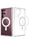 Case Compatible for Samsung Galaxy S23 Ultra Case Slim Thin Magnetic Case Shock Absorption Anti-Scra