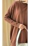 40741 - Stylish Comfortable Polyester - Cotton Women's Long Knitwear Sweater - 3