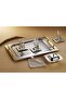 Damla Gold 18/10 Steel Tea Tray - 2
