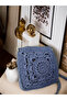 Small Shoulder Bag Knitted with Paper String - 6