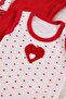 Red Ecru Heart Luxury 10-Piece Baby Girl Hospital Discharge Set - 6