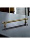 Furniture Drawer Kitchen Cabinet Cupboard Door Handles Pulls Metal Antique Yellow Handle 192 mm - 4