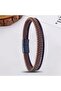 Brown Multi Leather Bracelet |   February 14 Valentine's Day Gift - 2