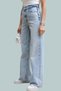 Women's Blue Wide Leg Women's Jeans - 2
