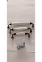 Selected 96 128 160 mm A.Copper Luxury Modern Drawer Cabinet Cloakroom Furniture Handles White - 5