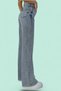 Snow Washed Blue Palazzo Women's Jeans
