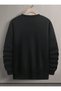 Unisex Women/Men Hand Custom Printed Colorful Oversize Crew Neck Cotton Sweatshirt - 3