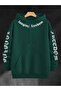 Casual "Thirst for Freedom" Graphic Hooded Sweatshirt for Men - 2