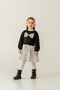 Girl's Floral Patterned Holiday Dress with Buckle Gift (Age 2-5) - 3