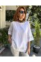 Guipure Detailed Cotton Blouse White