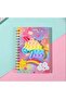 A5 Spiral Notebook with Popit Detail – Fun and Colorful Design