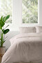 Velora 100% Cotton Double Fitted Sheet Duvet Cover Set 200 X 220