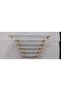 5 Ad. 160 mm Wolf White Gold Luxury Modern Drawer Cabinet Cloakroom Furniture Handles