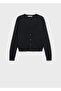 100% Wool V-Neck Cardigan - 3