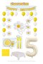 Bal10 5 Year Old Daisy Themed Birthday Party Set