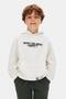 Nk boy's power sweatshirt 4-8 years ecru