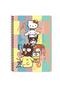 Keskin Color Hello Kitty and Friends A4 Spiral Notebook - 80 Sheets - Letters - 2