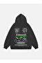 Unisex Kawasaki H2R Printed Hooded Fleece Oversized Sweatshirt