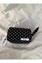 Polka Dot Puff Makeup Bag / Pen Holder - 4