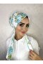 Hb8 Patterned Back Tie Shawl Scarf - 2