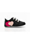 Baby Girl Sneakers - Heart Design, Flexible and Soft - 2