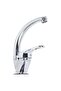 Quality Mix Swan Kitchen Sink Faucet Set Hot Cold Inlet