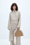 Asymmetric Tie-Up Trousers Set Soil - 2