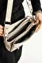 Original Women's Cream Luxury Adjustable Strap Shoulder Bag Shoulder Bag 235014Mh - 3