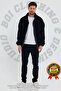 Men's Oversize Zippered Plush Teddy Premium Quality Plain Thick Winter Sports Jacket Cardigan