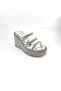Design Stone Filled Heeled Slippers