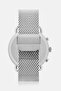 Men AR11104 Stainless Steel Analog Watch 43 mm, Silver - 5