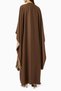 Four Piece Reversible Face Covering Abaya Set Combining Elegance and Comfort - 3