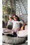 Girl's Pajama Set Short Sleeve Comfortable Soft - 4