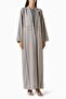 Complete Your Casual Look with This Comfortable and Stylish 4-Piece Abaya Set