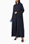Elevate Your Style with the Elegant and High-Quality Three-Piece Silk Abaya Set - 2