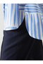 Lcwaikiki Classic Blue Prevailing Collar Print Women's Shirt Tunic - 3