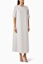 Fashionable Beaded Abaya with Functional and Stylish Drape Structure - 5