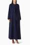 Stylish Fern Embroidered Abaya Set Ideal Choice for Modern Hijab Fashion