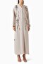 Capture Elegance with This Embroidered Five-Thread Evening Dress
