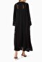 Comfortable Design Suitable for Daily Wear with Lace Embroidery Abaya Elegance - 3