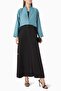 Pearl-Embellished Abaya Reflecting Elegance Ideal for Everyday Wear Comfortable and Breathable Design - 2